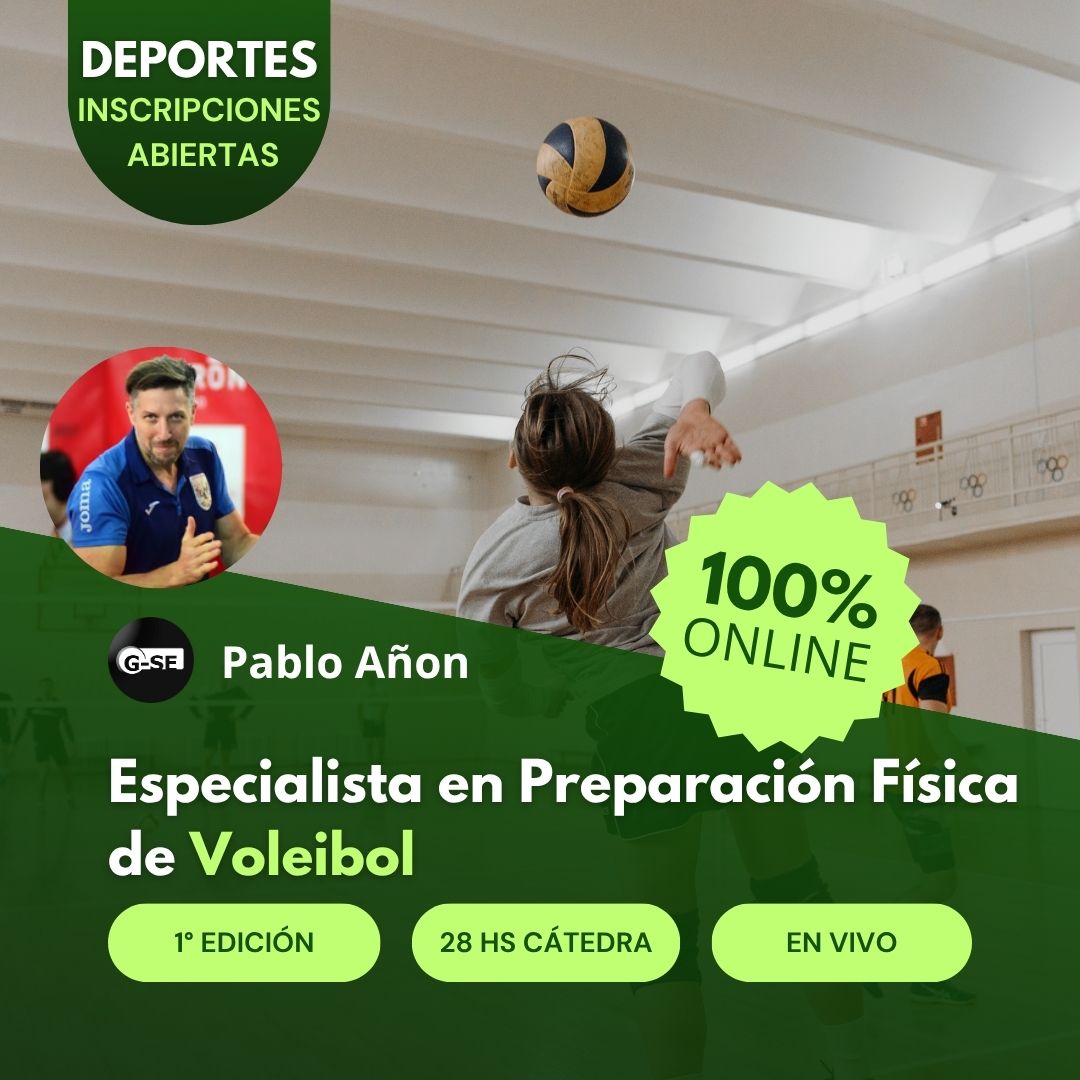 Especialista en Preparación Física de Voleibol